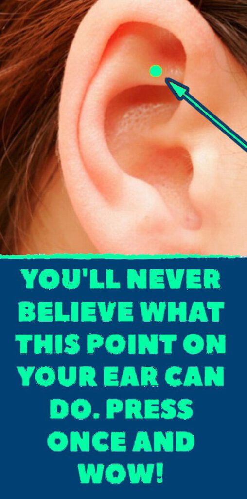 Here’s What Happens if You Massage This Point On The Ear