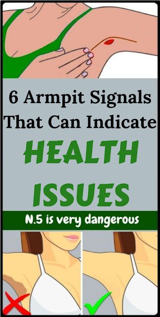 6 Armpit Signals That Can Indicate Health Issues