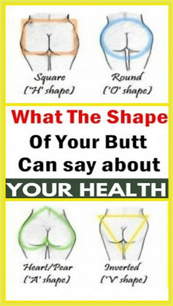 Butt Shape and Your Health!