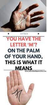 This Is What The Letter “M” On Your Palm Actually Mean!