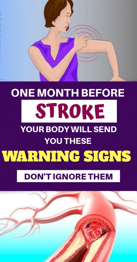 One Month Before Stroke Your Body Will Send You These Warning Signs ...