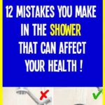 Bad Shower Habits for Your Health!