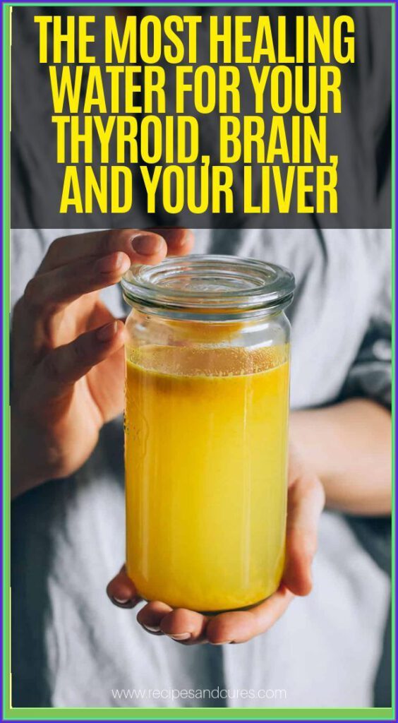 The Most Healing Water for Your Thyroid, Brain, and Liver Healthy